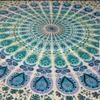 Wall Tapestries, White Indian Peacock Mandala Tapestry,Indian Wall Hanging,Hippie Indian Tapestry,Bohemian Wall Hanging,Queen Bedspread Throw Decor Art view 1
