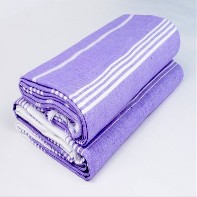 Sathiyas Supreme Turkish Cotton Bath Towel- Combo (Lavender)(30*60)
