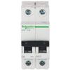 Schneider Electric Acti 9 6-A 2-Pole Polycarbonate MCB (White),Standard,FE_A9N2P06C view 1