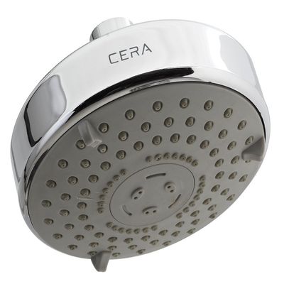 CERA Stainless Steel 120mm Shower Head - Multicolour | Efficient, and Durable | Round in shape | Easy installation | Brass F7020305CH