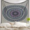 Large Indian Mandala Tapestry Hippie Hippy Wall Hanging Throw Bedspread Dorm Tapestry Decorative Wall Hanging , Picnic Beach Sheet Coverlet view 2
