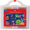 Faber-Castell Oil Pastels Set of 50 Easy to Pack and Carry Colour Tool Box (Plastic Box Packing) view 1
