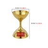 Hazel Nanda Deep Brass Diya Oil Lamp Pooja, Large, Golden view 4
