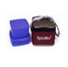 Signoraware Quick Carry Plastic Lunch Box with Bag, Deep Violet view 2