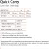Signoraware Quick Carry Plastic Lunch Box with Bag, Deep Violet view 3