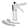 Capital Kitchenware Stainless Steel Bhujiya Maker Press with Different Types of Jalies, 16 Piece view 1