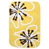 Saral Home Cotton Bathmat with Contour mat(Yellow, 40X60 CM) view 4