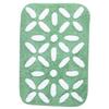 Saral Home Cotton Bathmat with Contour mat(Green, 40X60 CM) view 3