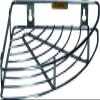 KT Hardware Solutions Berio Wired Steel Corner Shelf - 9 Inch X 9 Inch Corner Shelf view 1