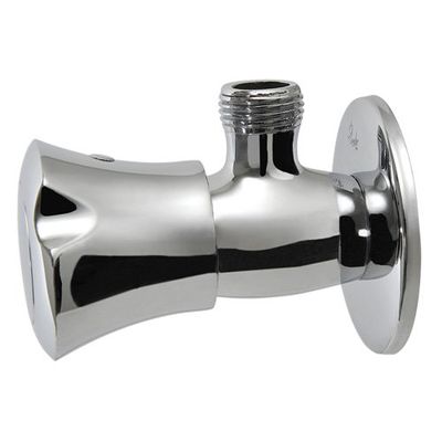 Plumber Nectar 15mm or 0.5-Inch Angle Cock (Chrome)