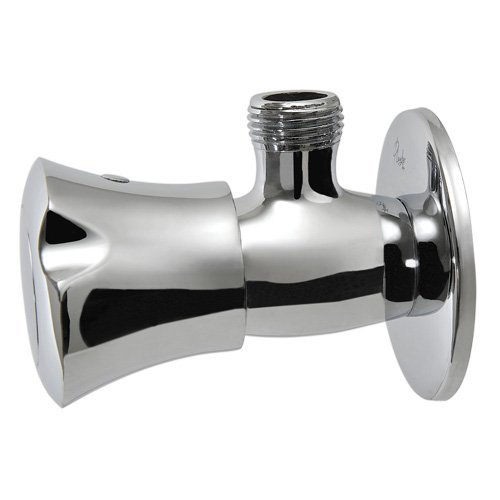 Plumber Nectar 15mm or 0.5-Inch Angle Cock (Chrome)
