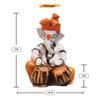 Karigaari India Polyresine Ganesha Playing Tabla Idol view 3