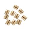 Mini Cabinet Drawer Butt Hinge (Golden) -10 PCs view 3