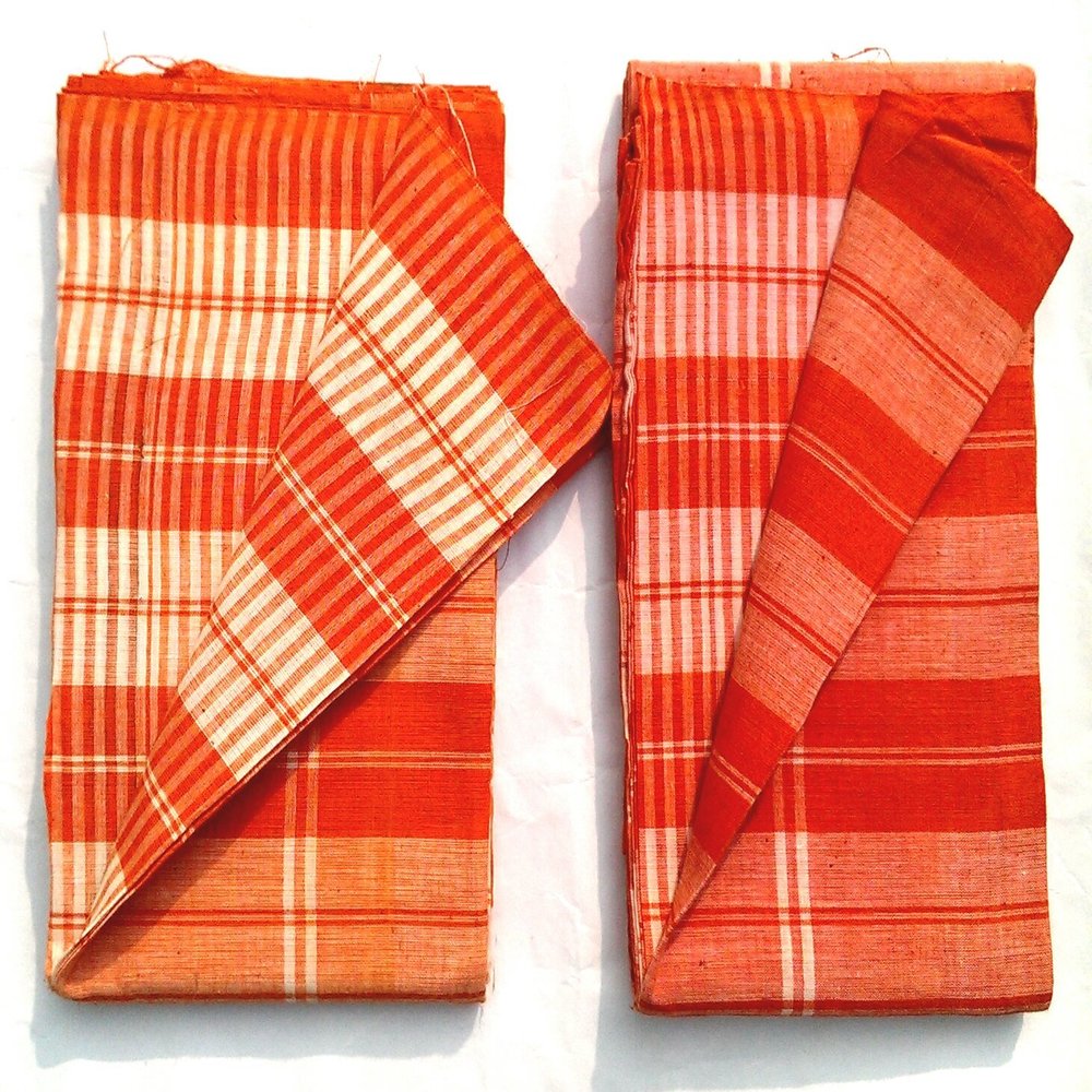 Madhuri Creation-2 pcs,100% Organic Cotton Towel Gamcha Size 72x35 Inchs,Soft, Lightweight, Quick-Dry, Quick Absorb, Bath Towels.use as Scarf,Head Scarves, Sarang for Beach, Pool,Travel