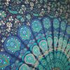Mandala Tapestry (New 2015) 100% Cotton - for Your Wall, Bedroom, Beach Throw, Meditation, Dorm Hanging - Style: Indian Buddhist Tibetan (Bondi Blue) view 3