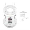 Blackt Electrotech BT31C : PIR Motion Sensor Ceiling Mounted White Round Shape (2-Year Warranty) (Regular) view 4