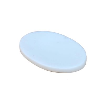 KLEO - Natural White Marble Stone Soap Dish Bath Accessories for Bath, Tub or Wash Basin in Oval Shape