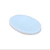 KLEO - Natural White Marble Stone Soap Dish Bath Accessories for Bath, Tub or Wash Basin in Oval Shape view 1