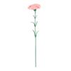 Fourwalls Artificial Synthetic Single Carnation Flower Stick (45 cm Tall, Set of 15, Yellow) (Peach) view 3