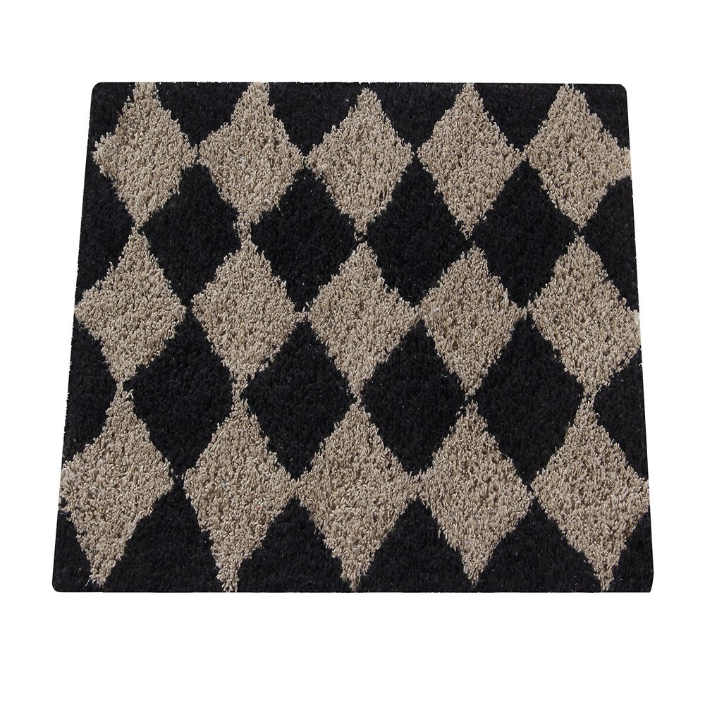 AAZEEM Abstract Cotton Door Mat - 16" x 24 ", Multicolour