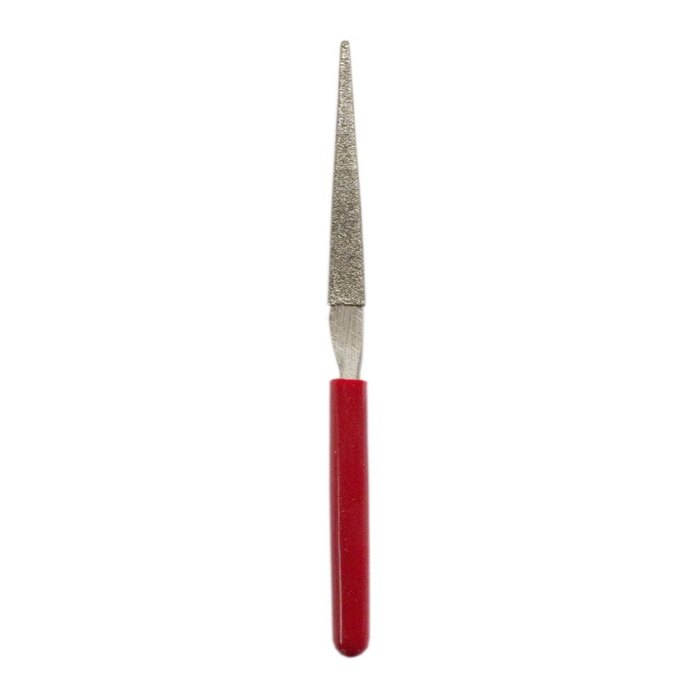 Diamond File (Needle) Total Length 160 mm Diamond Coating Length 75 mm, Grit 80 US mesh