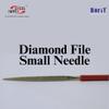Diamond File (Needle) Total Length 160 mm Diamond Coating Length 75 mm, Grit 80 US mesh view 3
