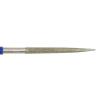 Excel Diamond File (Half Round Profile) Total Length 240 mm. Diamond Coating Length 110 mm Grit Size 80 US mesh. view 4