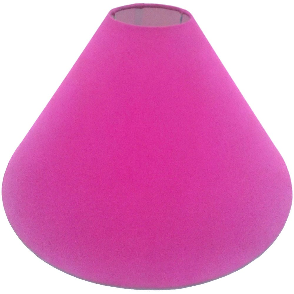 RDC 13" Round Plain Pink Lamp Shade for Table Lamp or Floor Lamp