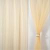Homefab India 1 Piece Sheer Strips Long Door Curtain - 8 ft, Beige view 1