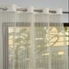 Homefab India 1 Piece Sheer Strips Long Door Curtain - 8 ft, Beige view 2