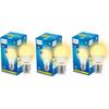Philips Ace Saver Base E27 9-Watt LED Bulb (Pack of 3, Golden Yellow) view 1