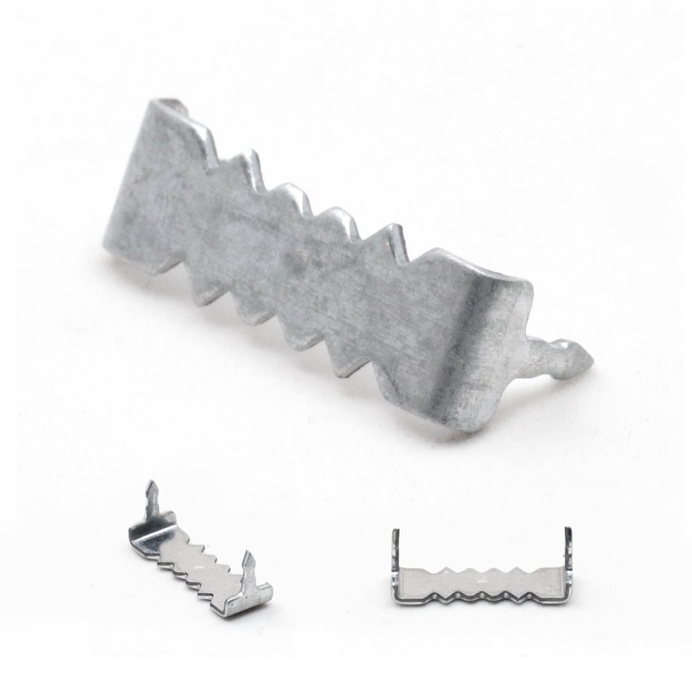 100 Sawtooth Picture Hangers No Nail - 1 Inch - Zinc