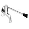 Kamal Full Brass Elbow Action Bib Cock Tap Faucet - Nova | Wall Mount Installation Type | Chrome Finish - Silver (Pack of 1) view 1