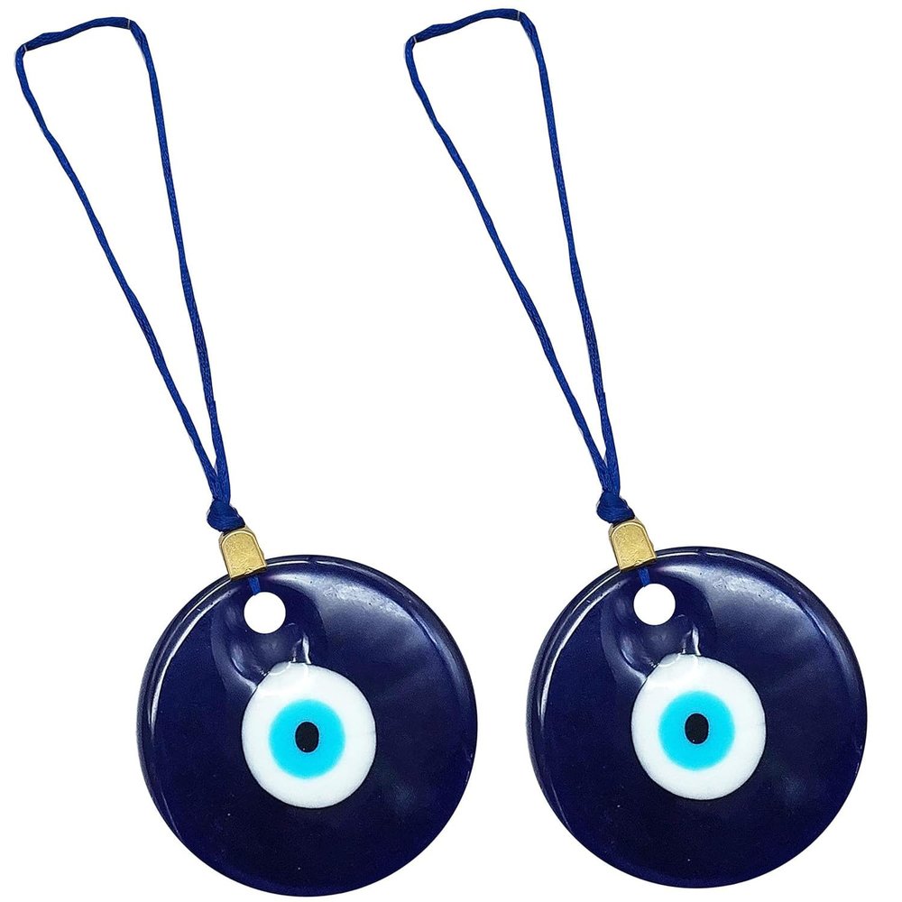 Eshoppee Nazar Dosh Nivarak Evil Eye Hanging for Home/car (Blue)