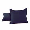 AURAVE Solid Cotton 220 TC Pillow Covers  Standard Size | Soft, Breathable & Durable | Luxury Hotel Quality with Envelope Closure - 18 X 27 Inches, Navy Blue, 2 Piece view 2