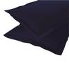 AURAVE Solid Cotton 220 TC Pillow Covers  Standard Size | Soft, Breathable & Durable | Luxury Hotel Quality with Envelope Closure - 18 X 27 Inches, Navy Blue, 2 Piece view 3
