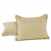 AURAVE Solid Cotton 220 TC Pillow Covers  Standard Size | Soft, Breathable & Durable | Luxury Hotel Quality with Envelope Closure - 18 X 27 Inches, Khaki, 2 Piece view 2