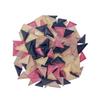 Sai Mosaic Art Triangular Brown Glass Mosaics 200 GMS view 1