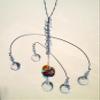 Discount4product Crystal Hanging Crystal Sun Catcher (15 Cm X 15 Cm X 25 Cm, White) view 3