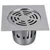 Vida Stainless Steel Square Floor Grating (15cm) Matte Finish view 1