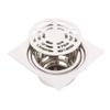 Vida Stainless Steel Square Floor Grating (15cm) Matte Finish view 4