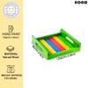 Hashcart Handmade Wooden Serving Tray for Dining Tableware, Kitchen Accessory, Butler Serving Trays (Green) view 2