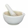 Salvus APP SOLUTIONS Porcelain Mortar & Pestle Set for Kitchen  Durable Kharad/Masher for Grinding & Mixing Herbs & Spices (4.5x2 Inches) view 1