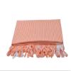 Sathiyas Cotton Bath Towel Pack of 2 (Lavendar, Orange) view 2