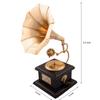 eCraftIndia Antique Music Decorative Canon Brass Showpiece (10 cm x 10 cm x 23.75 cm, Red and Brown) view 3