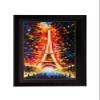 eCraftIndia 'Beautiful Eiffel Tower' Matt Textured UV Art Painting (Synthetic Wood, 36 cm x 51 cm) view 1
