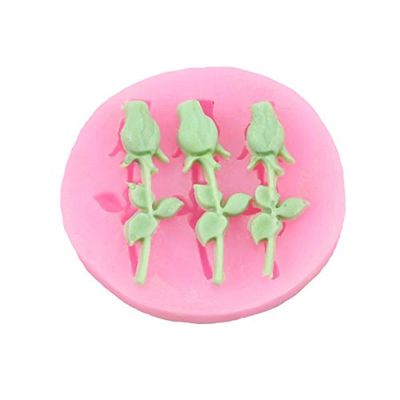 Futaba 3 Flowers 3D Silicone Mold
