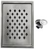 Aquieen Stainless Steel Bathroom Floor Water Drain Grating (Floor Jali) (Gratings with Anti-Cockroach, Daisy) view 1