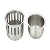 Aquieen Stainless Steel Matte Finish Bathroom Floor Water Drain Grating with Cockroach Trap (Silver, 15.24 x 15.24 x 8.89 cm) view 3