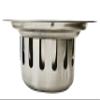 Aquieen Stainless Steel Matte Finish Bathroom Floor Water Drain Grating with Cockroach Trap (Silver, 15.24 x 15.24 x 8.89 cm) view 4